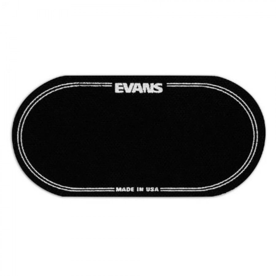 Evans EQ Double Pedal Patch, Black Nylon